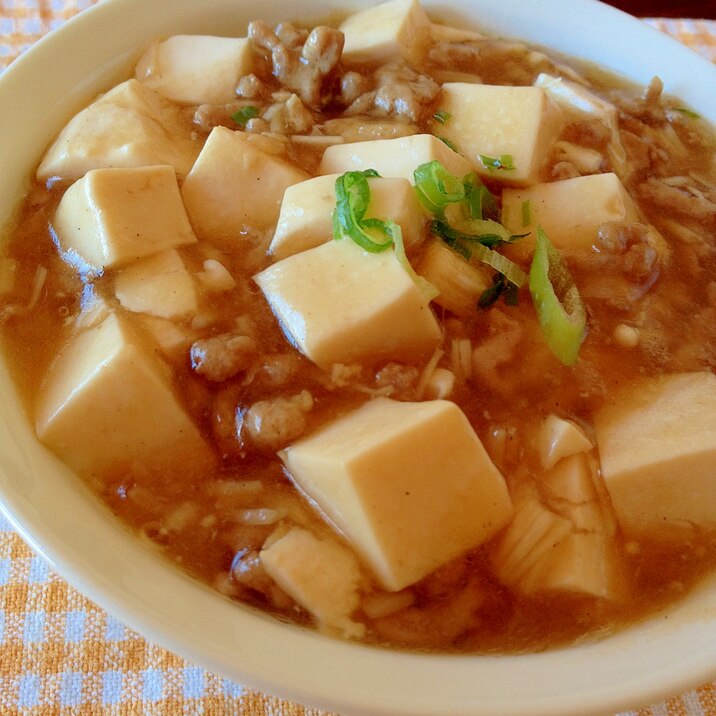 からくない麻婆豆腐♪